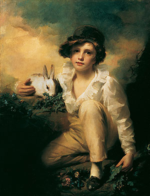 Henry Raeburn Inglis (Boy and Rabbit), 1814