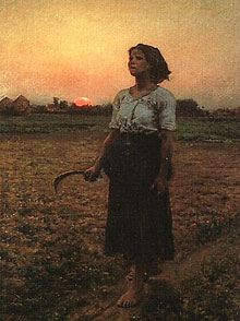 Jules Adolphe Breton "The Song of the Lark"